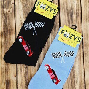 Men's Foozys Socks - Racing Cars